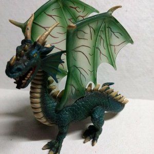 Schleich World of Knights Medieval Green Dragon Fantasy Winged Dragon Retired 03